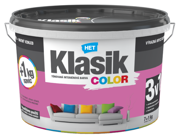 Klasik COLOR 0317 - purpurový - 7 kg + 1 kg