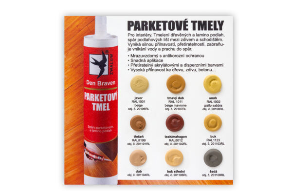 Parketový tmel 280ml - BUK STREDNY